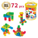 idrop EDU BLOCKS [ 72 PCS ] For Toddler Builders Toy Building Block
