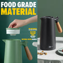 idrop [ 1L ] Thermos Insulation Pot with Glass Liner Jug Flask / Kelalang Jag Termos Minuman / 1L欧式塑料保温壶(玻璃内胆)