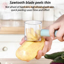 idrop Fruit & Vegetable Peeler with Container / Penghiris dan Pemotong Sayur dan Buah / 带容器的果蔬削皮器