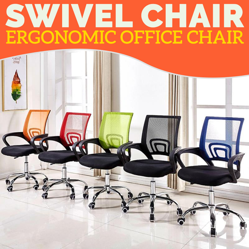 idrop Swivel Rotating Ergonomic Office Chair with Breathable Mesh Back Rest Support