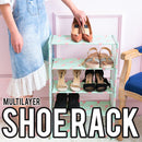 idrop 4 Layer Shoe Rack Shelf Economic Cabinet