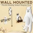 idrop Wall Mounted Flexible Easy Bending Animal Hanging Hook