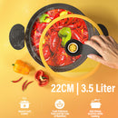 idrop [ 3.5L ] 22CM Micro Pressure Nonstick Cooker Pot / Kuali Memasak Tekanan Mikro / 微压料理锅3.5L