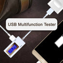 idrop USB Multifunction Tester Mini Dual USB 0-5A Current DC4-30V Voltage Tester