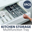 idrop [ 7PCS ] Storage Drawer Organiser Set Tray / Rak Penyimpanan Barang / 7件套收纳盒