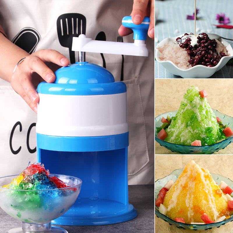 idrop Portable Mini Manual Ice Shaver Crusher Blender