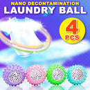 idrop 4PCS Nano Particle Decontamination Detergent Laundry Ball
