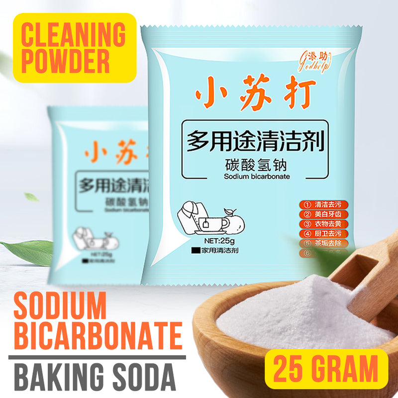 idrop 25g Baking Soda Sodium Bicarbonate Safe Cleaning Powder