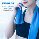 idrop Ice Cooling Towel for Outdoor Sports Activities [ 88cm x 35cm ]