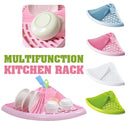 idrop Multifunction Kitchen Dish Utensil Cup Drying Drainer Rack