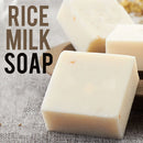 idrop 12pcs Rice Milk Soap Cleaning Facial Soap [ Gluta + Collagen ]