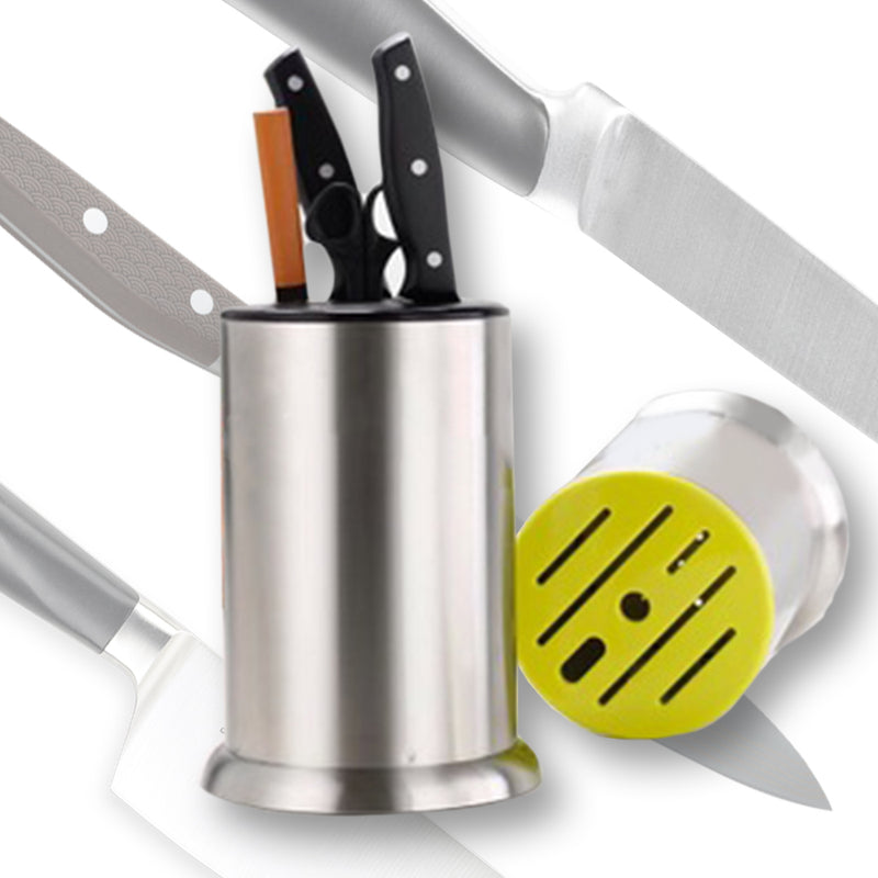 idrop CYLINDRICAL Knife Holder - Kitchen Knife Storage