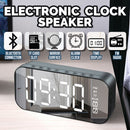 idrop Mini Bluetooth Portable Wireless Speaker with TF Card Aux Port Slot FM Radio Alarm Clock