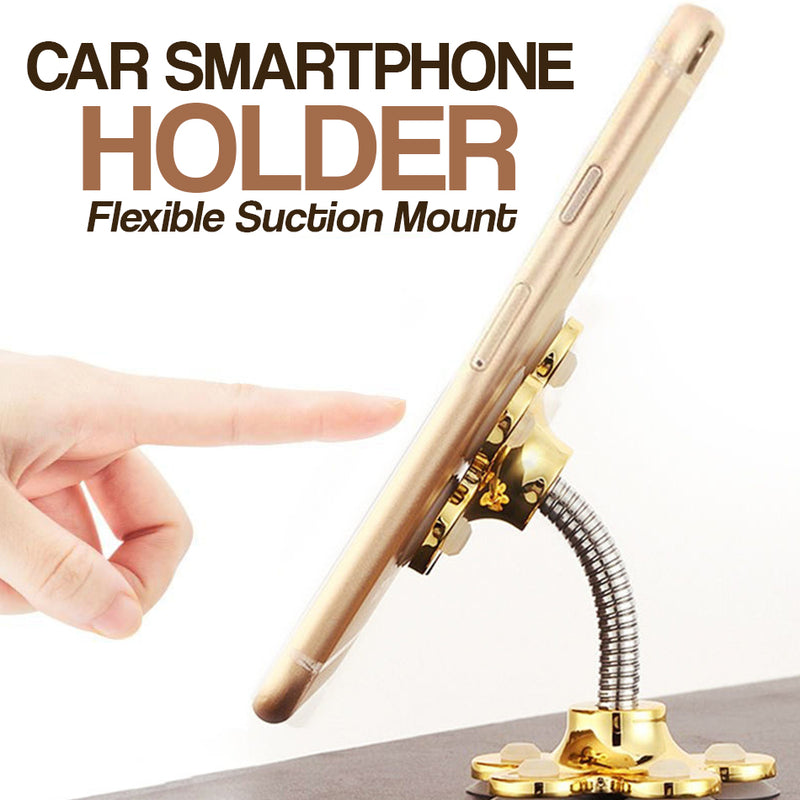 idrop Flexible Car Suction Mount Smartphone Holder