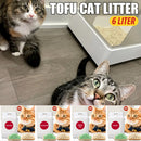 idrop [ 6 Liter ] Tofu Cat Litter Natural Non Toxic Biodegradable / Tempat Sisa Buangan Kucing / 豆腐猫砂天然无毒可生物降解