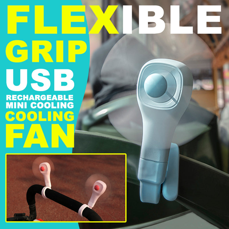 idrop Flexible Grip USB Rechargeable Mini Cooling Fan