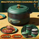 idrop [ 4L ] Electric Hot Pot 1350W Cooker / Periuk Memasak Elektrik / 4L味世电火锅 1350W