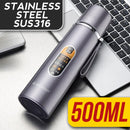 idrop [ 500ml ] Stainless Steel Drinking Thermos Flask SUS316 / Botol Air Minuman Keluli tahan Karat 316 / 500ML真空炫子弹头水壶 (316)