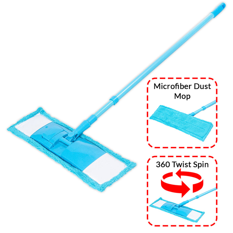 idrop 360 Twist Dual Function Microfiber Dust Mop