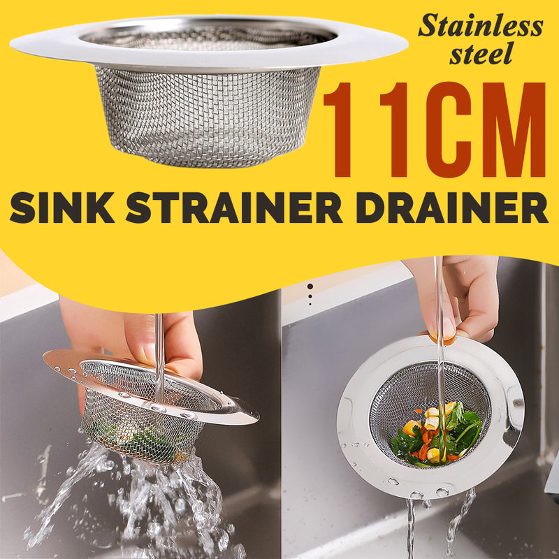 idrop [ 11CM ] Stainless Steel Kitchen Sink Strainer Drainer Filter