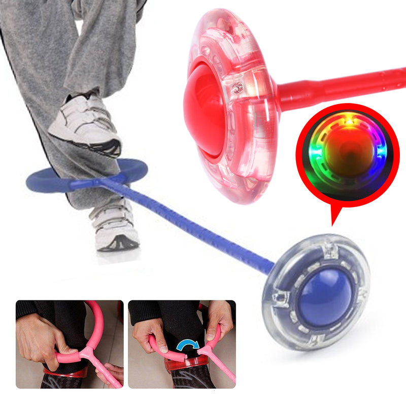 idrop Jump & Spin  Children Wheel Skipping Stick Toy - Kids Jumping & Spinning Outdoor Fun Play