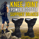 idrop 1 Pair Knee Joint Support Power Booster Braces Stabilizer Pads