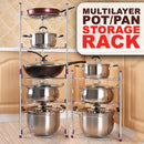 idrop Kitchen Multilayer Cooking Pot Pan Kitchenware Storage Rack