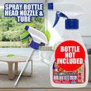 idrop Bottle Spray Trigger Head with Tube / Kepala Penyembur Botol Sembur / 喷头带吸管