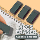 idrop PVC FREE Extra Clean and Smooth Black Eraser