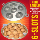 idrop [ 6 SLOT ] Kuih Bahulu Belimbing Shape Mould / Acuan Kuih Bahulu / Bahulu 蛋糕模具