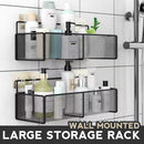 idrop Wall Mounted Large Storage Basket / Bakul Penyimpanan Barang Sangkut Dinding / 加固大号收纳网篮