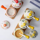 idrop [ 250ml ] Seasoning & Spices Ceramic Jar / Balang Seramik Perasa & Rempah / 陶瓷罐 水果带把陶瓷彩罐(混色)