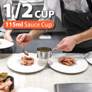 idrop [ 115ml | 1/2 Cup ] Stainless Steel Steak Sauce Pouring Cup / Cawan Sos Pencicah / 304不锈钢牛排酱汁杯