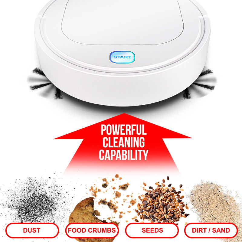 idrop ES28 Smart Automatic Robotic Rechargeable Vacuum Cleaner Suction Sweeping Mopping Floor Cleaning Machine