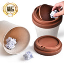 idrop COFFEE BIN - Wheat Fibre Plastic Mini Garbage Dustbin