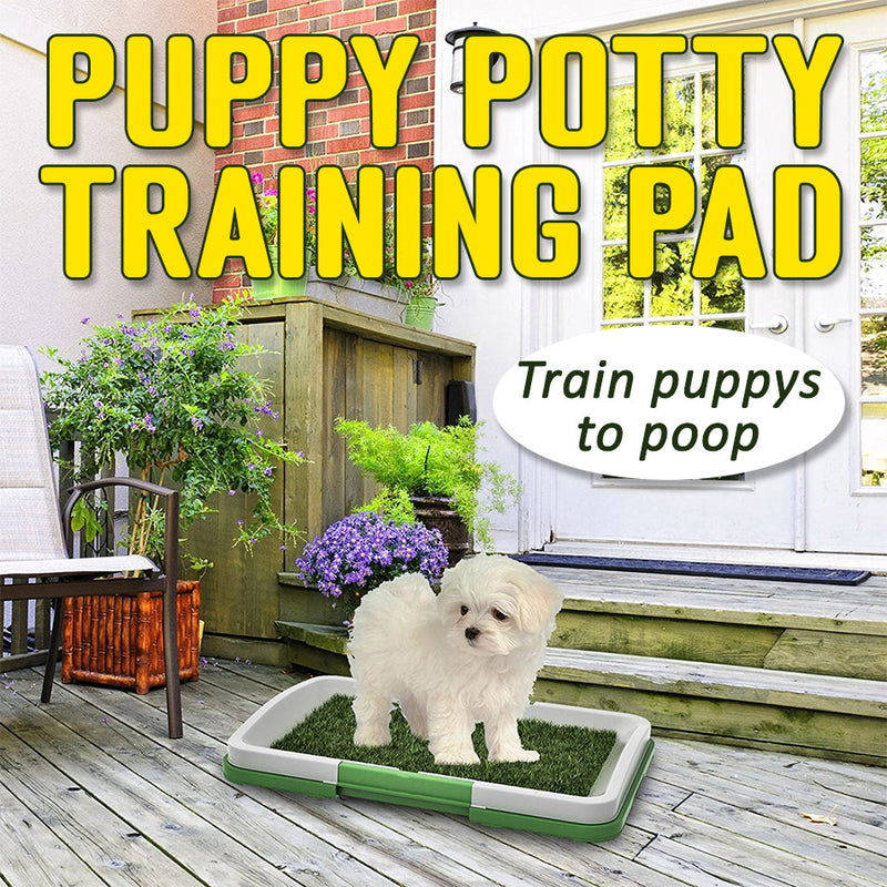idrop Pet Puppy Potty Training Pad for Dogs Play Fake Grass Toilet Mat / Alas Berak Latihan Haiwan Peliharaan Anjing / 宠物小狗便盆训练垫狗玩假草马桶垫