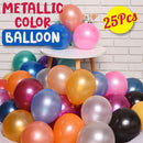 idrop 25pcs Party Balloon Metallic Colorful Colors
