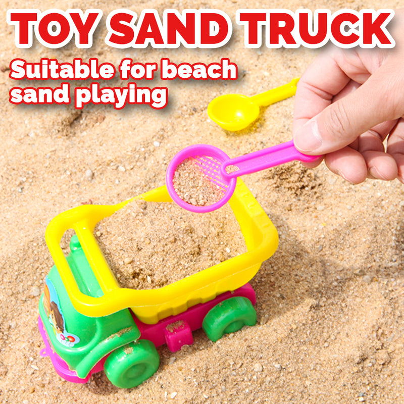 idrop Beach Toy Sand Truck with 2 Sand Scoop