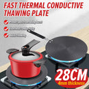 idrop [ 28CM ] Double Sided Thawing Heat Conduction Plate with Folding Handle / Piring Pencairan Konduktif Makanan / 手柄)带柄双面解冻导热板折叠款(解冻板 )