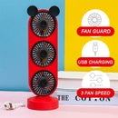idrop [ 3 SPEED ] USB Rechargeable Mini Fan / Kipas Mini / 3档风速风扇 (USB充电)