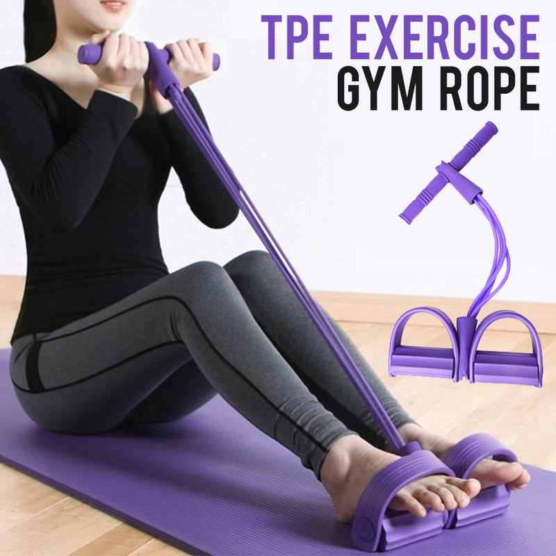 idrop TPE Fitness Stretcher Gym Exercise Trainer Rope