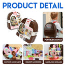 Idrop Portable Backpack Pretend Game Ice Cream Toys