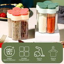 idrop [ 5 IN 1 ] Kitchen Plastic Seasoning Jar / Bekas Perencah Plastic / 五合一调料罐(塑料)