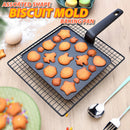 idrop Assorted Shapes Biscuit Pancake Baking Mold Pan / Kuali Acuan Biskut Aneka Bentuk / 各种形状饼干煎饼烤模盘