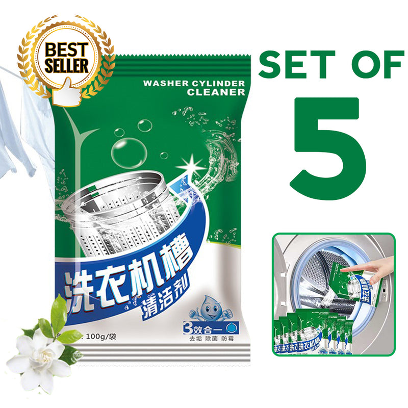 idrop SET OF 5 - 100g Washer Cylinder Cleaner