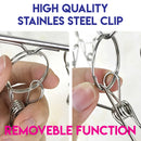 idrop Stainless Steel Wall-mounted Drying Clip Rack Hanger