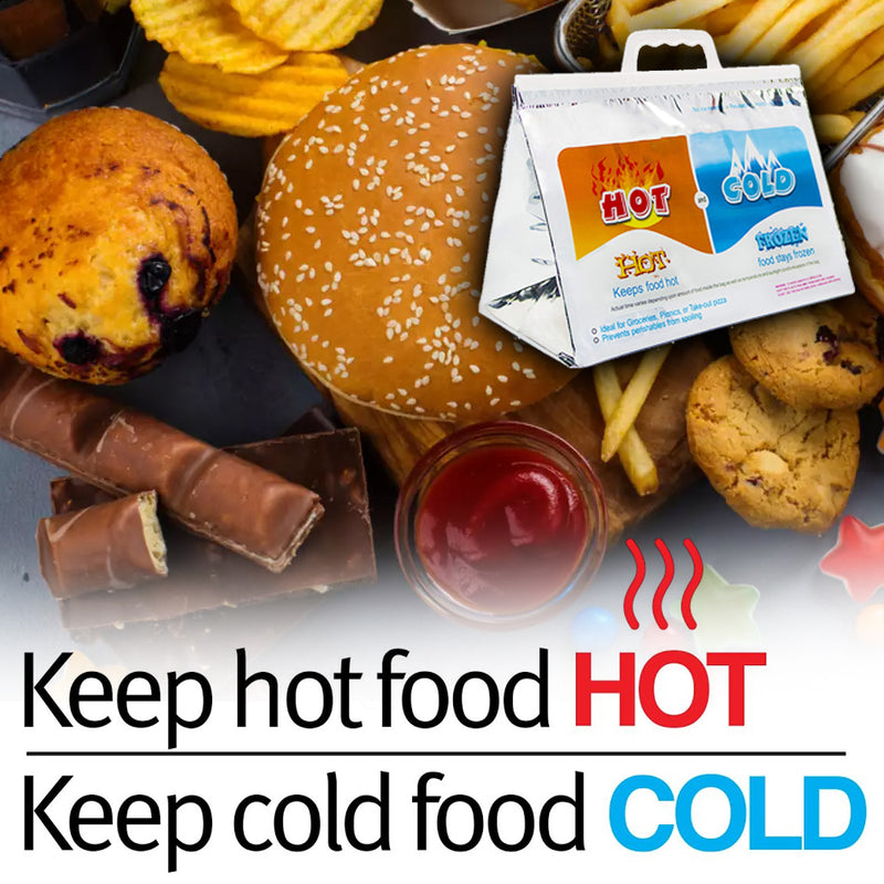 idrop Foldable Thermal Insulated Cold and Hot Food Storage Bag