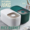 idrop [ 20 CATTIES ] 10KG Kitchen Household Rice Storage Bucket / Baldi Penyimpanan Beras Isi Rumah Dapur 10KG / 塑料厨房家用米桶20斤(10KG)METER BOX