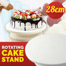 idrop 28CM Cake Decorating Rotating Bakery Stand