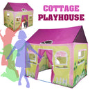 idrop Cottage Playhouse Tent - Children Indoor Outdoor Play House